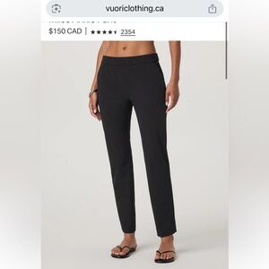 Vuori grey Ankle Pants